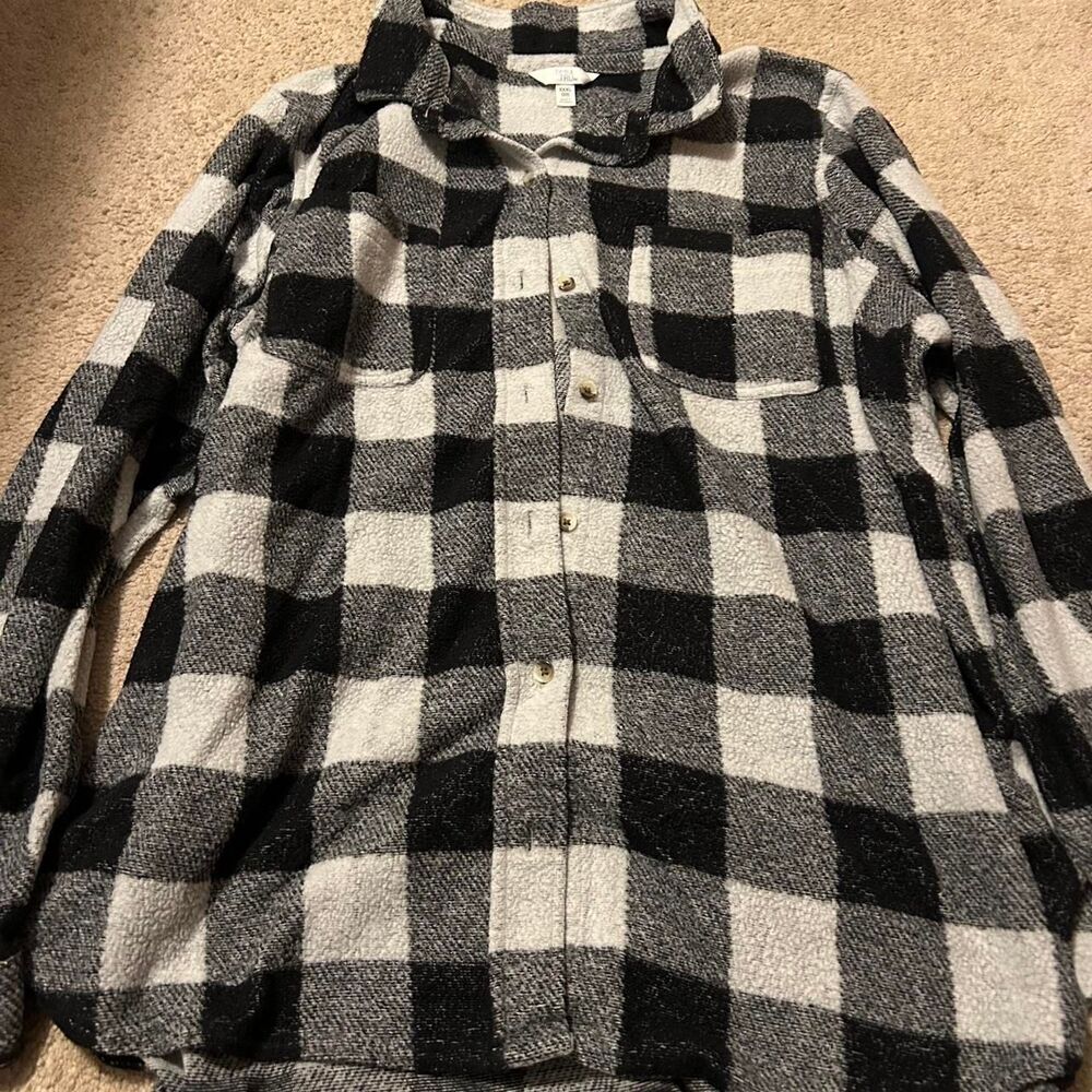 Time-and-tru plaid flannel